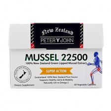 피터앤존 초록입홍합 22500mg 60캡슐