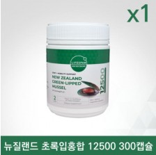 라이프스팬 초록입홍합 12500mg 300캡슐