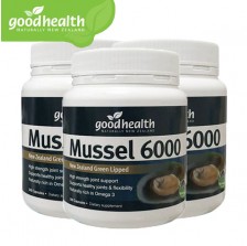 굿헬스 초록입 홍합 6000mg 300캡슐 X 3개셋트 무료배송