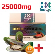 이마고헬스 초록입홍합오일 25000mg 120캡슐