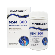 엔조헬스 MSM 식이유황 1300mg 120캡슐