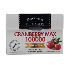 피터앤존 크랜베리 맥스 100000mg 60캡슐
